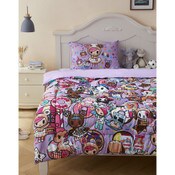 Wholesale - 2pc TOKIDOKI SWEETHOP TWIN COMFORTER SET C/P 5, UPC: 757558172078